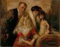 Franz von Lenbach with Wife and Daughters